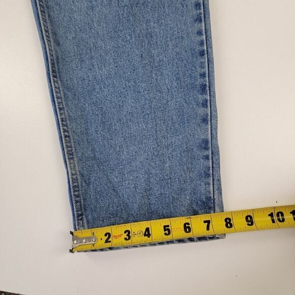 Vintage 90's Levis 560 Jeans Mens sz 36x34 Loose Fit Tapered Leg Blue Denim USA - Picture 7 of 16